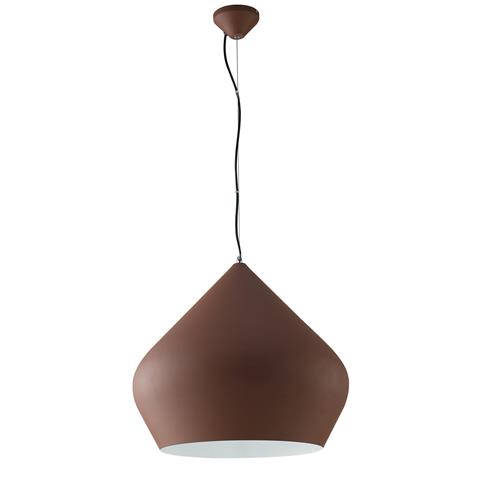 SOSPENSIONE THOLOS BRONZO/BIANCA 1XE27 5