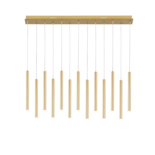 SOSPENSIONE LED PYPE ORO 65W 6110LM CCT