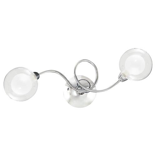 PLAFONIERA BLOG CROMO 2XG9 42X10X15CM