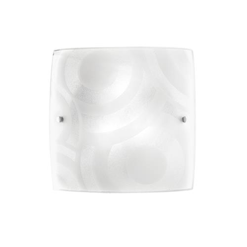 PLAFONIERA MIRO' BIANCA 3XE27 40X9,7X40C