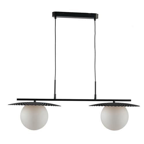 SOSPENSIONE CHAPLIN NERA 2XE27 97X146,2C