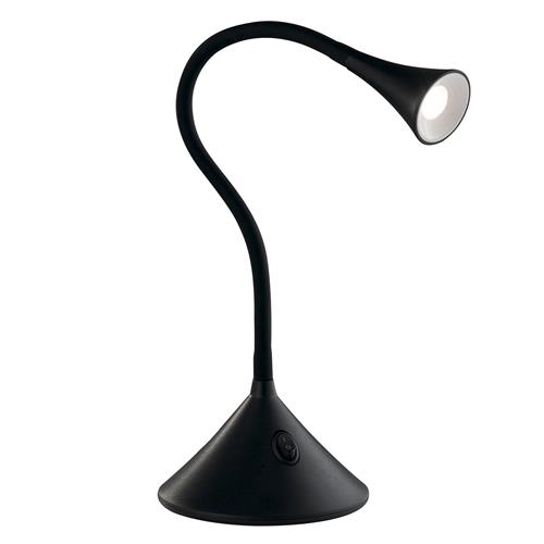 LAMPADA DA LETTURA LED NEWTON NERO IN ME