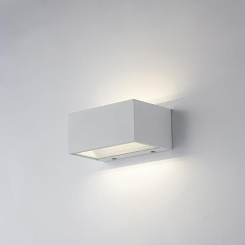APPLIQUE BIEMISSIONE LED TWIN BIANCA 12W