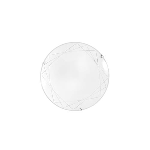 PLAFONIERA PARADISE BIANCA 2XE27 30X30X9