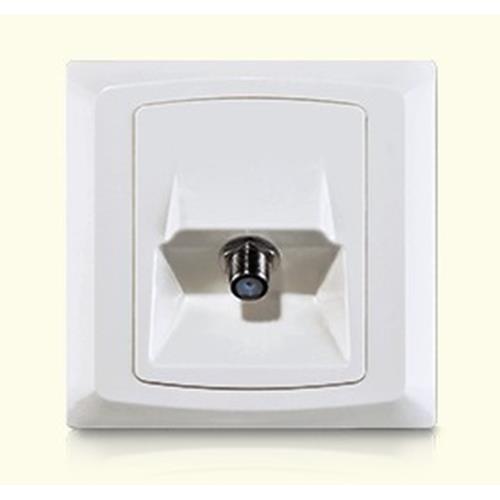 SINGLE SATELLITE SOCKET ANGLED