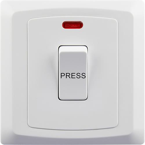 10A BELL SWITCH(PRESS)+NEON
