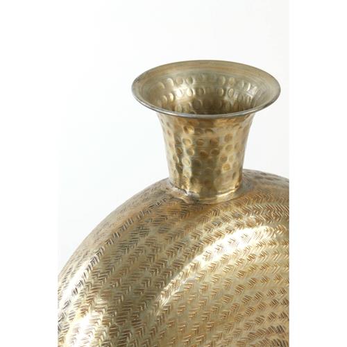 VASE DECO 39X14X47 CM LONAY LIGHT GOLD