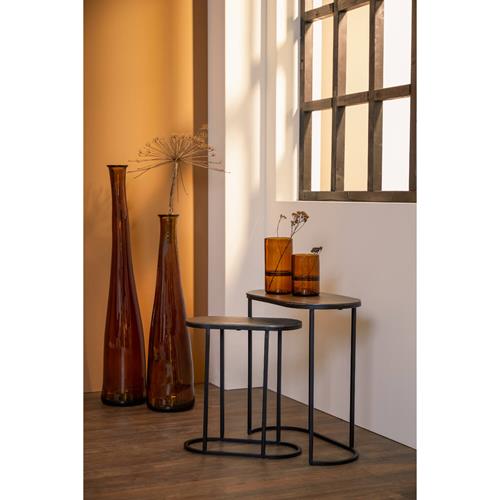 SIDE TABLE S/2 MAX 53X26X53 CM BOCOV ANT