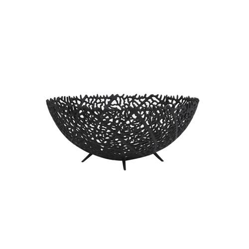 BOWL Ø46X18 CM GALAXA MATT BLACK