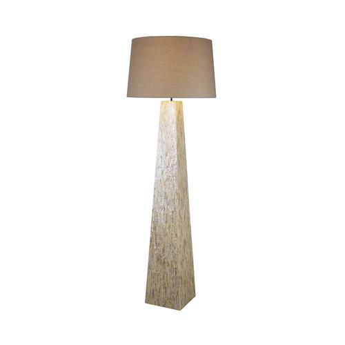 Pearl mosaic floor lamp