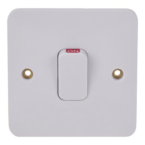 Lisse - 2-pole switch with indicator lam