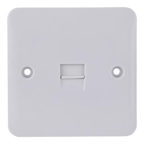 Lisse - Square edge white moulded - tele