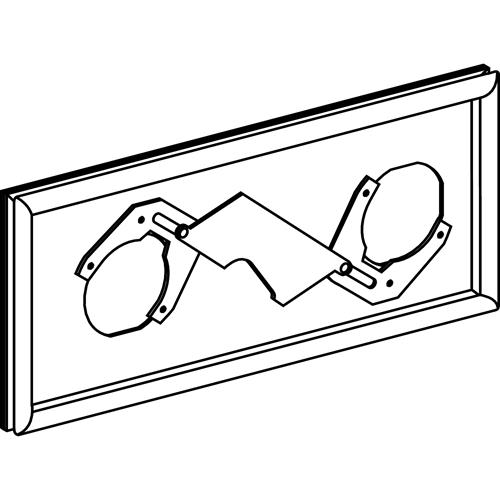 MECHANICAL INTERLOCKING FOR 2 ROT HANDLE
