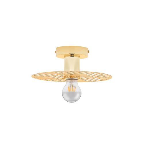 Gold Metal LED E27 1x12 Watt 230 Volt IP