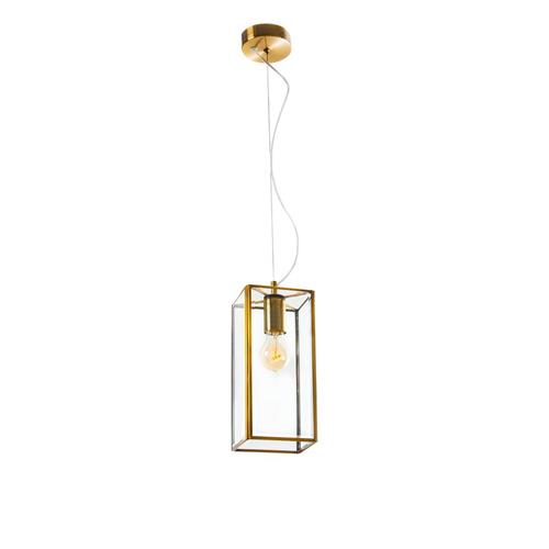 Antique Brass Metal Clear Glass LED E27