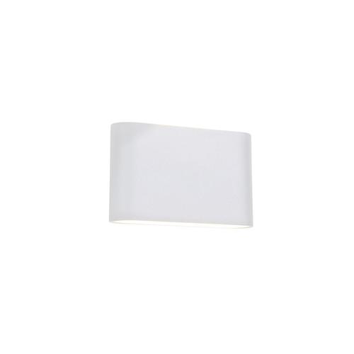 Sandy White Aluminium Glass Diffuser LED