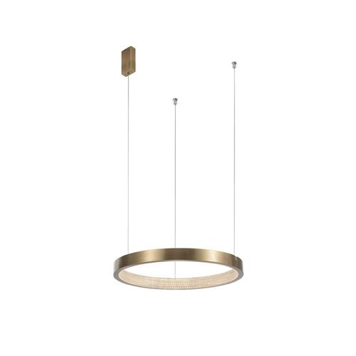 Antique Brass  Aluminium & Acrylic LED 1
