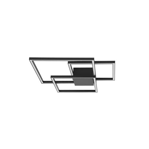 Matt Black Aluminium & Acrylic LED 42 Wa