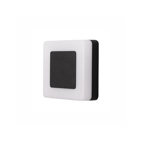 Sandy Black Aluminium & Acrylic LED 9 Wa