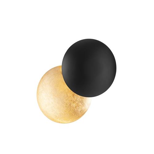 Sandy Black Aluminium Outside Gold leaf