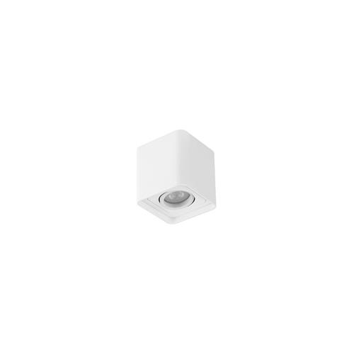 Sandy White Aluminium  LED GU10 1x10 Wat