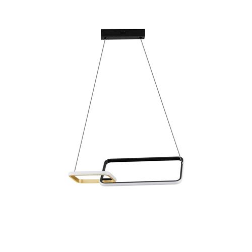 Triac Dimmable Sandy Black & Gold Steel