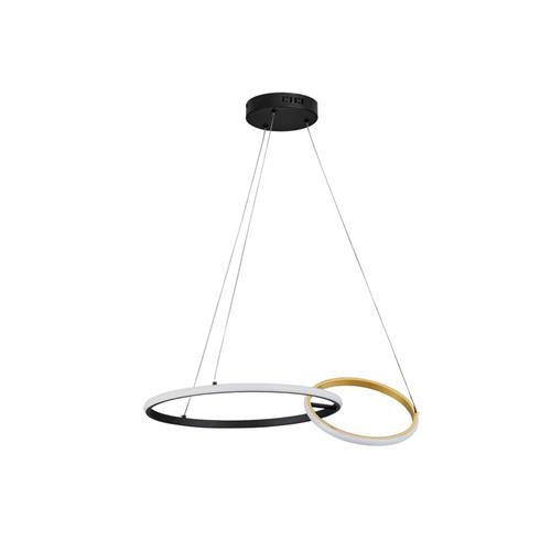 Triac Dimmable  Sandy Black & Gold Steel