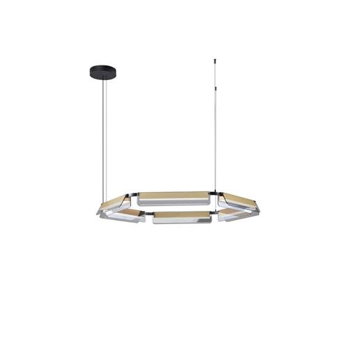 Triac Dimmable  Sandy Black & Gold Metal
