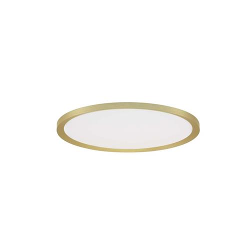 Triac Dimmable  Brushed Gold Metal, Alum