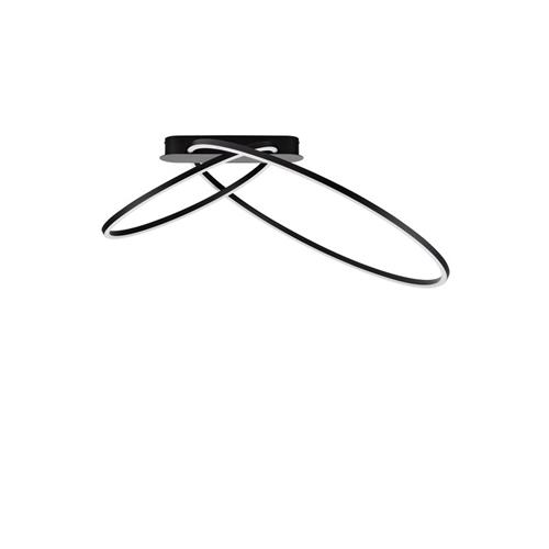 Triac Dimmable  Sandy Black Steel, Alumi