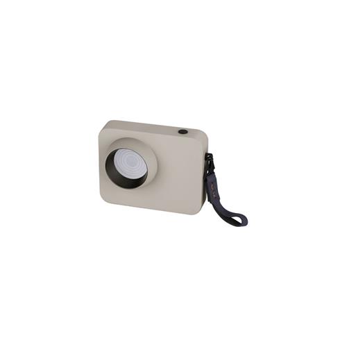 Touch Dimmable Sandy Beige Aluminium & S