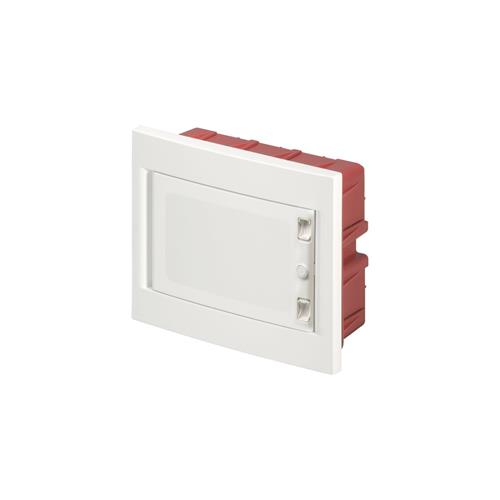 FLUSH MOUNT.MOD.ENCLOSURE IP40 8 MOD. WH