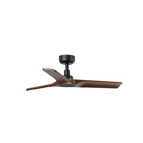 HEYWOOD Ø900MM BLACK 3 BLADES DARK WOOD