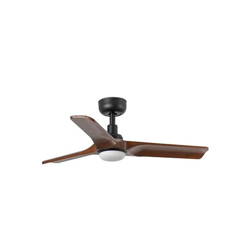 HEYWOOD S Ø900mm BLACK 3B DARK WOOD LED