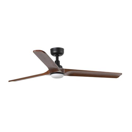 HEYWOOD L Ø1320mm BLACK 3B DARK WOOD LED