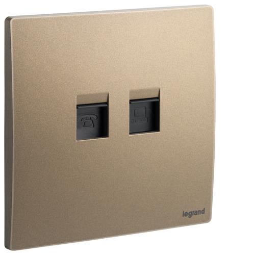 DB RJ11+RJ45 CAT6 SOCKETS