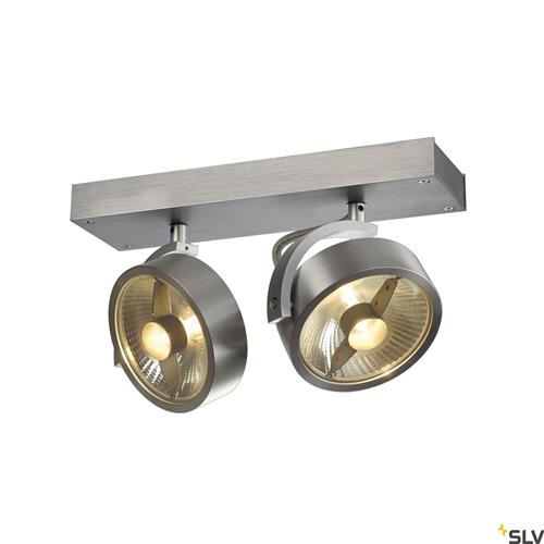 KALU DOUBLE QPAR111 CW alu IP20