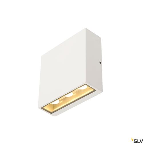 BIG QUAD wall light, square shape, white