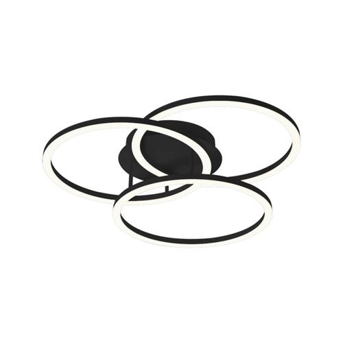 3/L Ceiling Light Black  Livia