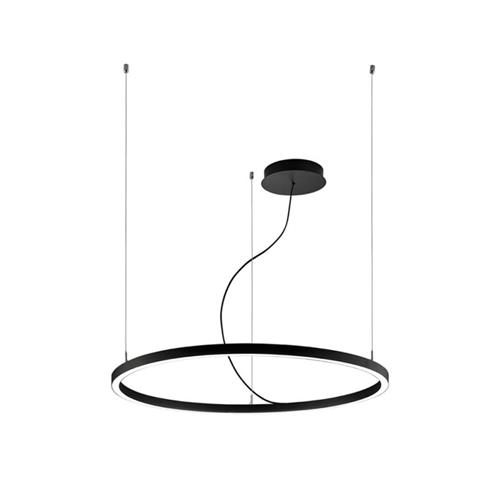 Pendant light blackD:600 4000K Verdi