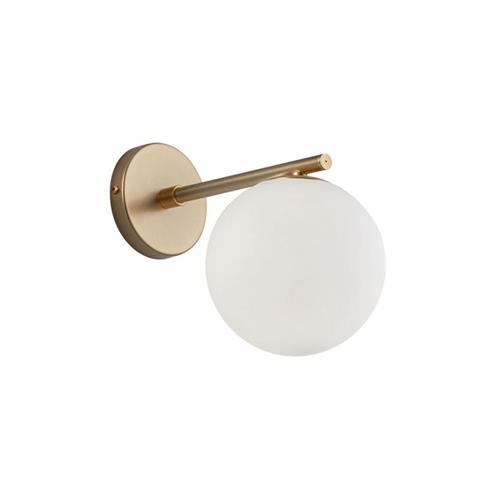 Wall Light Straight Arm Globe