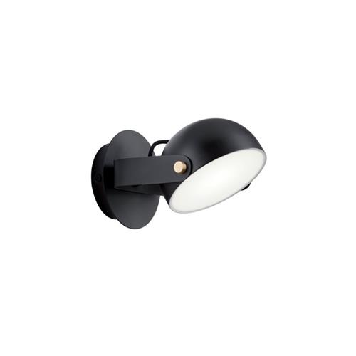 Wall Lamp Black Hemi