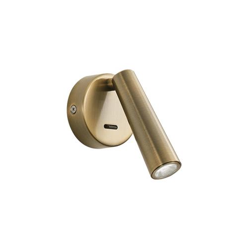 Wall Light Antique Brass Mystery