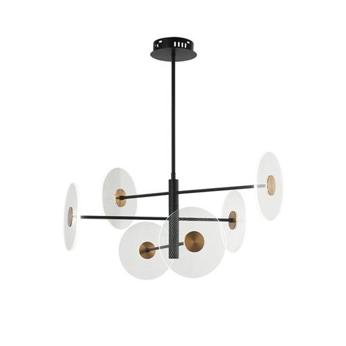 6/Lights Pendant Sun