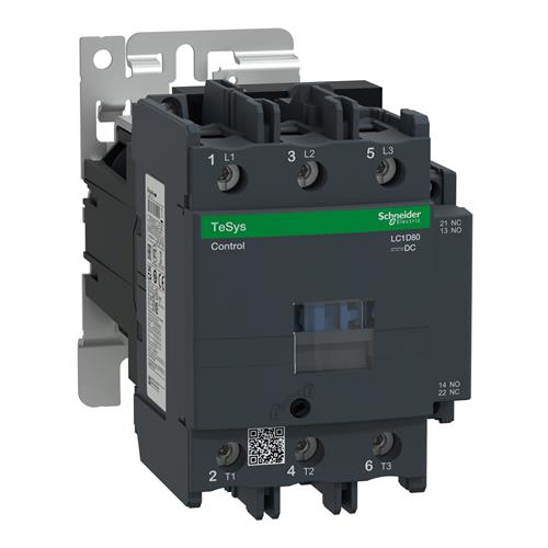 CONTACTOR 80A 1F+1O 24V CC