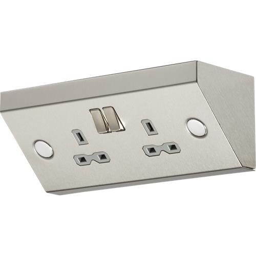 13A 2G Mounting DP Switched Socket - SS
