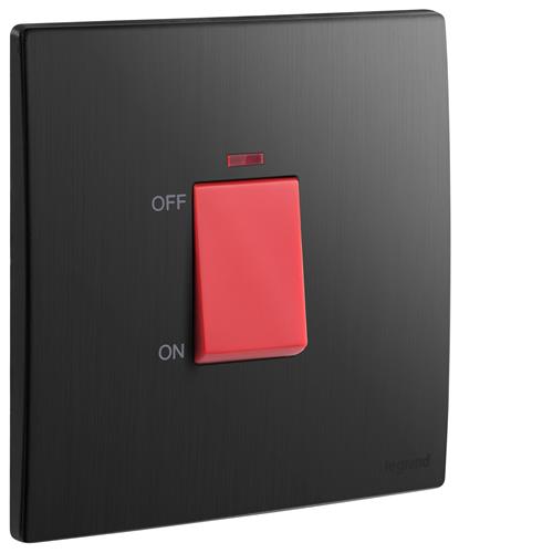 1G 1W 32A DP SW RED INDICATOR