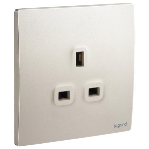 1G BS 13A UNSWTICHED SOCKET