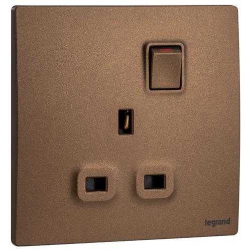 1G BS 13A SP SWITCHED SOCKET