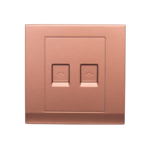 SIMPLICITY 2G RJ45 SKT BRNZ